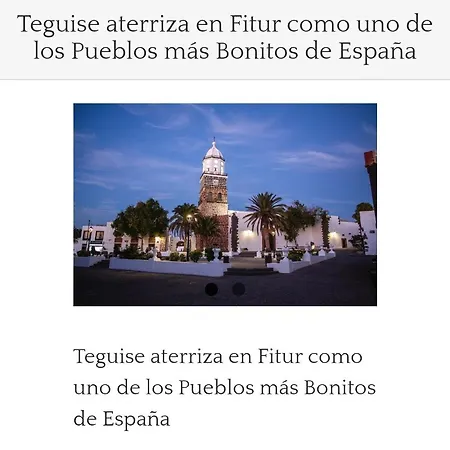 Casa Thalia Old Town Teguise By Pvl 아파트 테기세